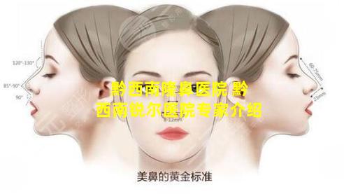 黔西南隆鼻医院 黔西南锐尔医院专家介绍